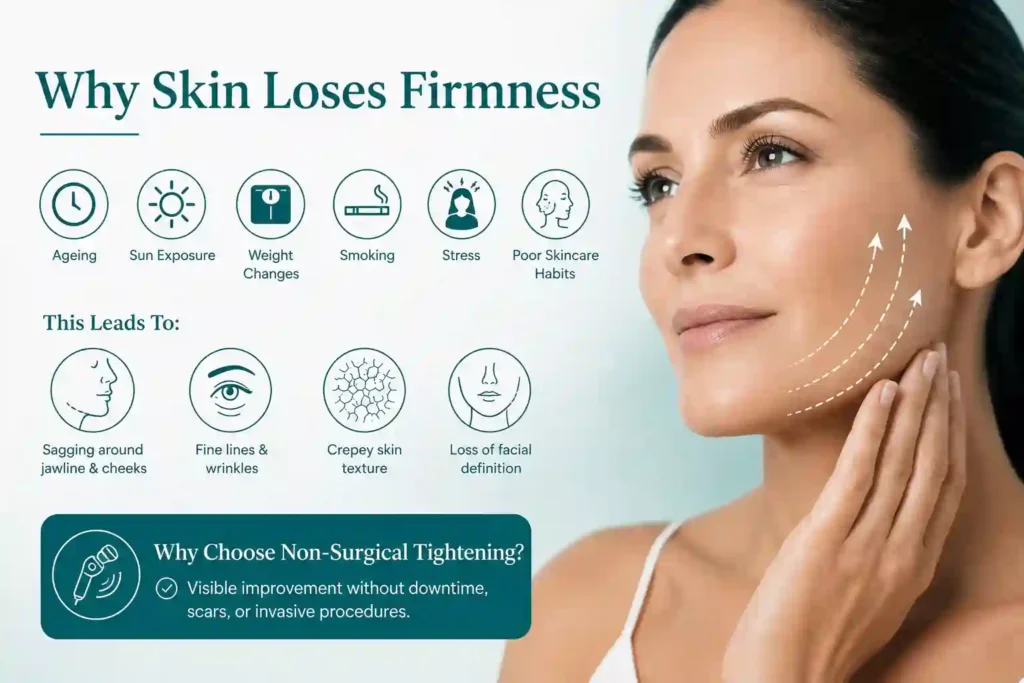 What Makes Skin Lose Firmness and Why Do People Seek Non-Surgical Tightening Borehamwood?