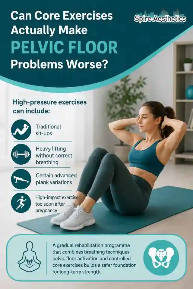 Can Strengthening Your Core Alone Actually Make Pelvic Floor Problems Worse Borehamwood?